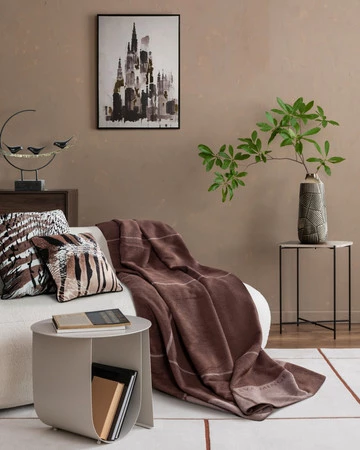 Koc Elegant4 220 x 240 cm, Brązowy