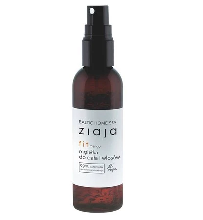Ziaja Baltic Home Spa Fit, Mgiełka do ciała i włosów Mango 90ml