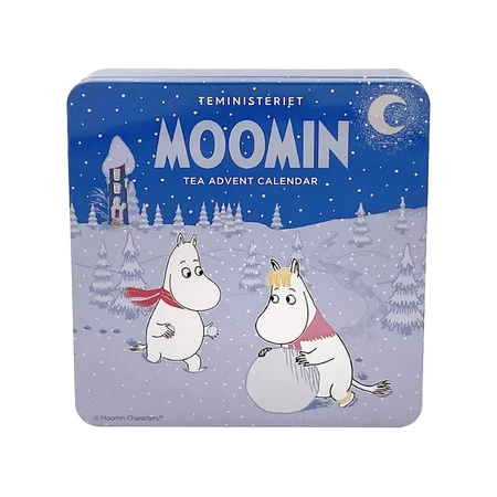 Cofeedesk Teministeriet Moomin Tea Advent Calendar 2025 - 4 x 22,5 g