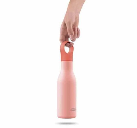 JJ - Butelka termiczna stalowa 500ml Loop™, koralo