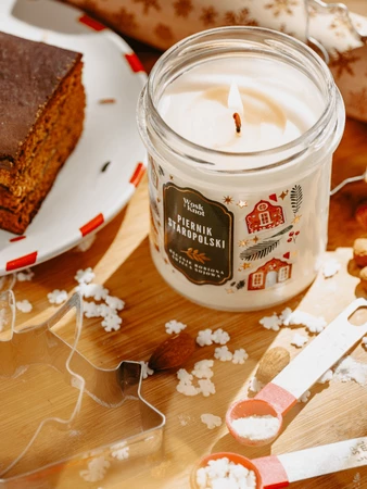 Woskiknot Piernik świeca sojowa Staropolski 300ml