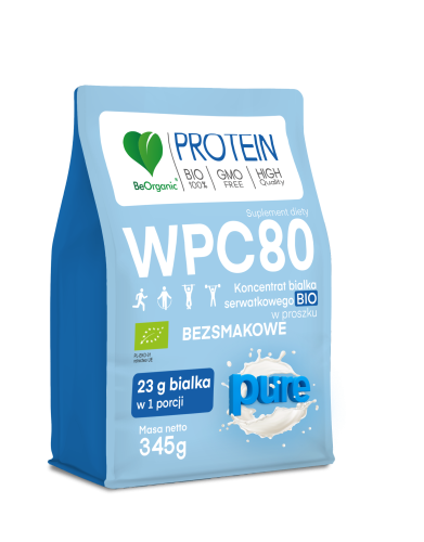 Aliness Białko serwatkowe WPC 80 Pure BIO 345g - Nabea.pl