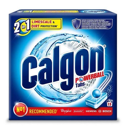 Calgon tabletki do pralki 15szt