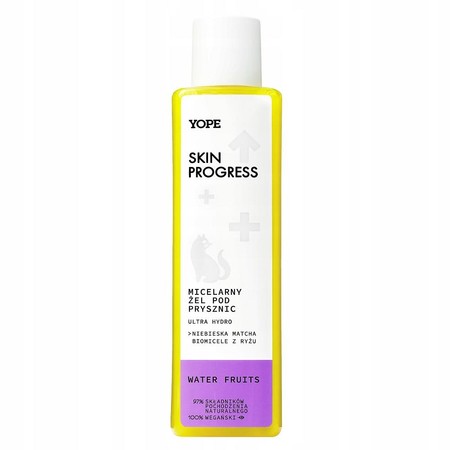 Yope - Skin Progress Micelarny żel pod prysznic Ultra Hydro Water Fruits 200ml