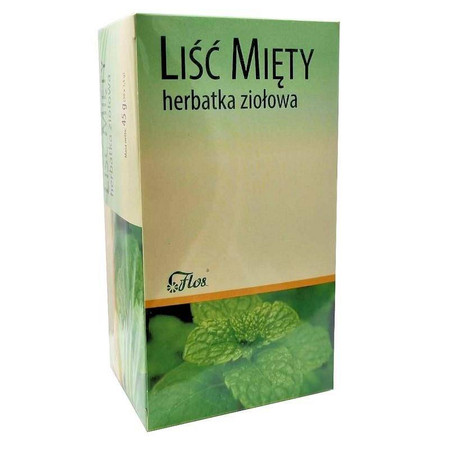 Flos Mięta Liść herbatka ziołowa 45 g 30x1,5g