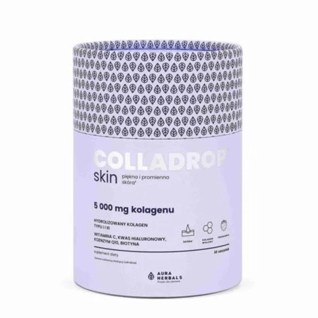 Colladrop® Skin, kolagen morski 5000 mg - 30 saszetek