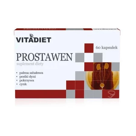 Vitadiet Prostawen 60 K. Wspomaga Pracę Prostaty