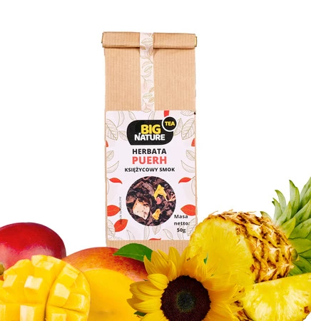 Herbata PUERH KSIĘŻYCOWY SMOK 50g