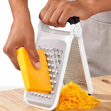 OXO-Tarka podwójna do warzyw biała, Good Grips