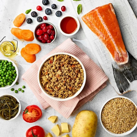 NATURO Adult Dog MINI Łosoś Ryż Warzywa 150g