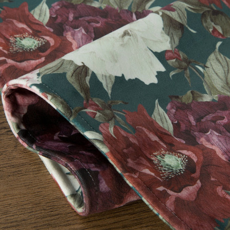 OBRUS VELVET 2 35 X 180 CM ZIELONY