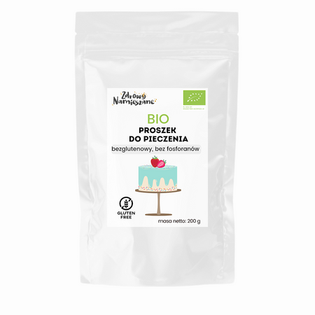 ZDROWO NAMIESZANE PROSZEK DO PIECZENIA BEZGLUTENOWY BIO 200 g