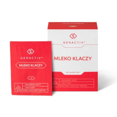 Genactiv − EQ Activ, liofilizowane mleko klaczy − 30 sasz.