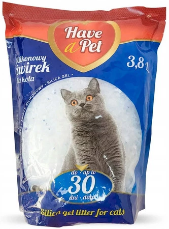 HAVE A PET Silica Gel Litter Żwirek silikonowy dla kotów 3,8l