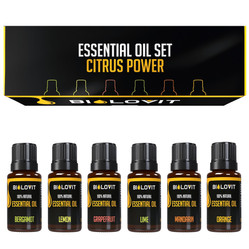 Bilovit Zestaw olejków eterycznych Moc Cytrusów 6 x 10ml