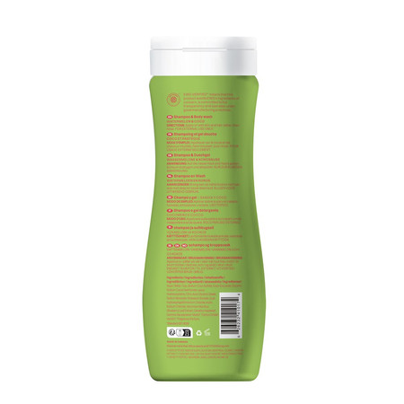 Attitude LITTLE LEAVES™, Szampon i żel do mycia ciała dla dzieci, arbuz i kokos, 473 ml