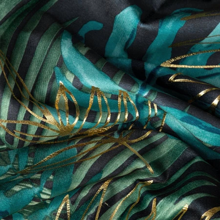 ZASŁONA GOTOWA DAVOS NA TAŚMIE 140 X 270 CM CZARNY