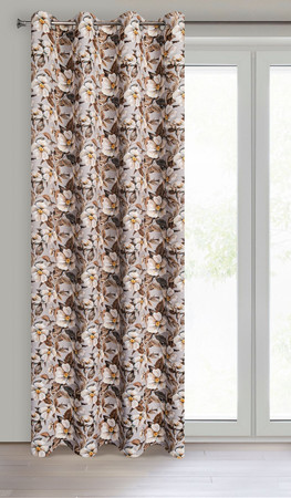 ZASŁONA GOTOWA SIMONA 140 X 250 CM BEŻOWY