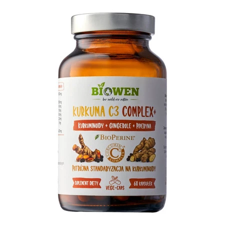 Biowen Kurkuma C3 Complex+ 60 kaps.