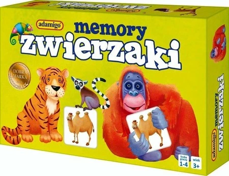 Memory mini. Zwierzaki ADAMIGO