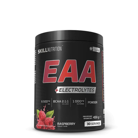 Skill EAA + Electrolytes Elektrolity 450g smak malina