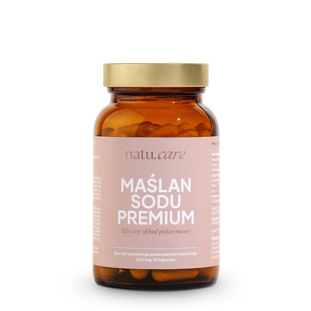 Natu.Care Maślan Sodu Premium 1200 mg - 90 kaps.