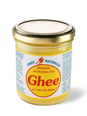 Finck Ayurveda − Ghee, masło klarowane Bio − 220 g