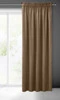 ZASŁONA GOTOWA SIBEL NA TAŚMIE 140 X 270 CM BRĄZOWY