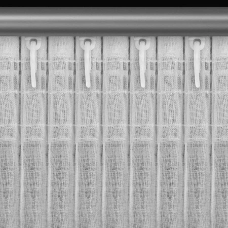 FIRANA GOTOWA ELPIDIA NA TAŚMIE 350 X 250 CM BIAŁY