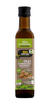 Big Nature Olej z orzechów włoskich 250 ml bio