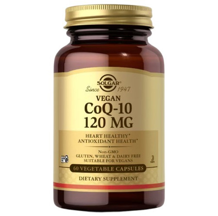 SOLGAR Vegetarian CoQ-10 120 mg 60 kaps.