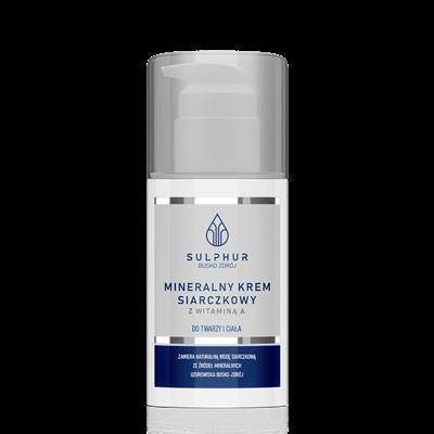 Mineralny krem siarczkowy z witaminą A 100ml SULPHUR