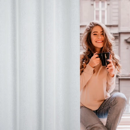 ZASŁONA GOTOWA KENDAL 140 X 250 CM NATURALNY