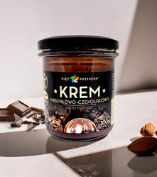 Pięć Przemian - Krem migdałowo czekoladowy Keto - 300 g