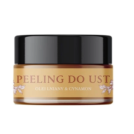 Peeling do ust olej lniany & cynamon 15ml