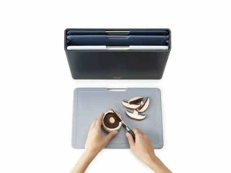 JJ - Zestaw 4 desek do krojenia L Folio™, grafitow