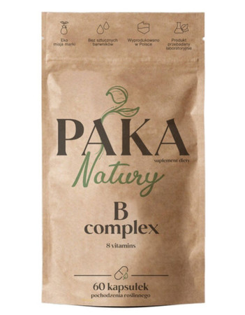 Paka Natury B-complex 8 witamin B 60 kaps.