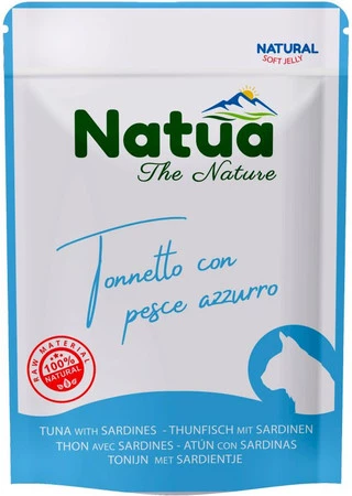 NATUA The Nature Tuńczyk Sardynki Saszetka 70g