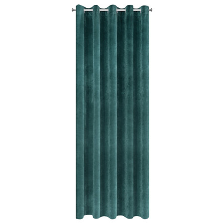 ZASŁONA GOTOWA VILLA 140 X 250 CM CIEMNOTURKUSOWY