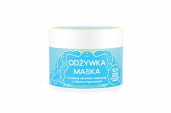 Odżywka - Maska do włosów na bazie serwatki mlecznej z olejem arganowym 250ml NAMI