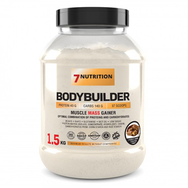 7NUTRITION BODYBUILDER odżywka białkowa 1500g smak Truskawka Banan