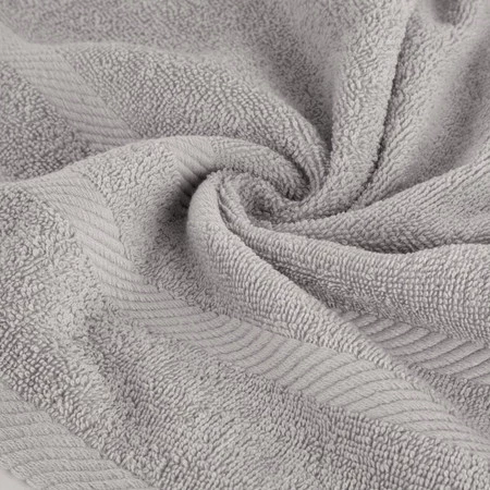 Ręcznik Milo (03), 70 x 140 cm, Srebrny