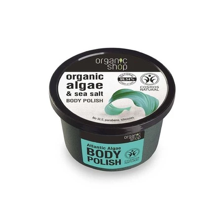 Organic Algae & Sea Salt Body Polish pasta do ciała na bazie organicznych alg i naturalnej soli 250ml