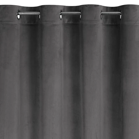 ZASŁONA GOTOWA ARIADNA 140 X 250 CM GRAFITOWY