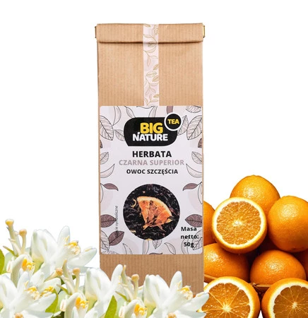 Herbata czarna EARL GREY OWOC SZCZĘŚCIA 50g