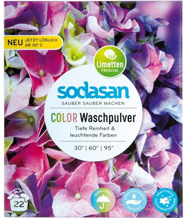 Sodasan Proszek do prania, uniwersalny kolor BIO 1.01 kg