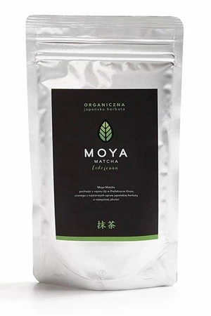 Moya Matcha − Herbata zielona matcha w proszku BIO − 100 g