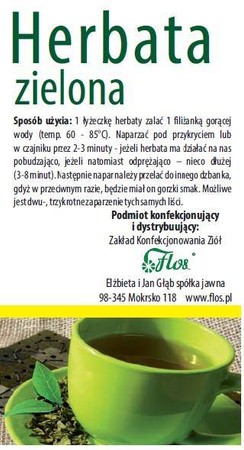 Flos − Herbata zielona − 100 g