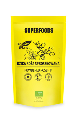 Bio Planet − Superfoods, dzika róża sproszkowana − 150 g