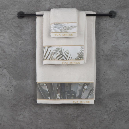 Ręcznik Eva 17 70 x 140 cm, Beżowy